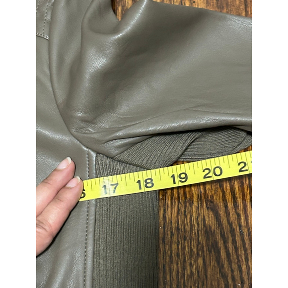 NWT Philosophy Faux Leather fitted jacket size small - Picture 12 of 13